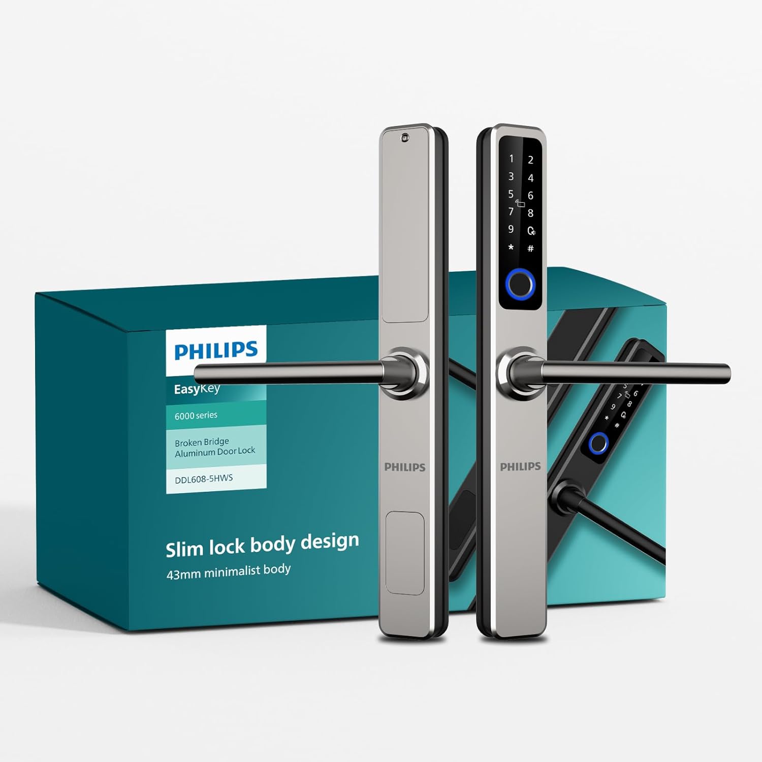 Smart Door Lock Philips Easykey DDL 608-5HWS