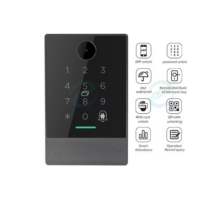 Access control pintu menggunakan QRCode plus pemasangan