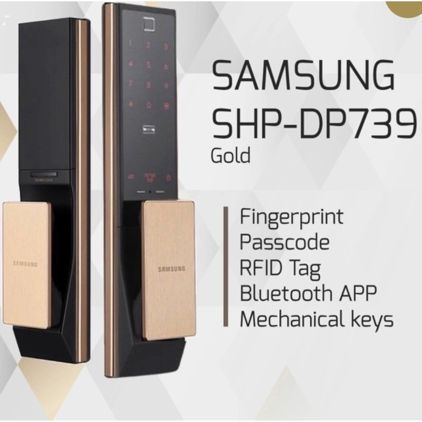 Samsung 739 digital door lock sudah sertifikat postel ( barang resmi)
